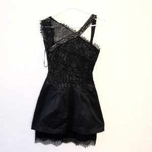 Black lace BCBG dress